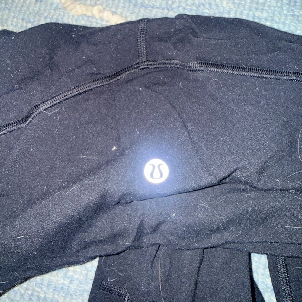 Black Leggings with Logo